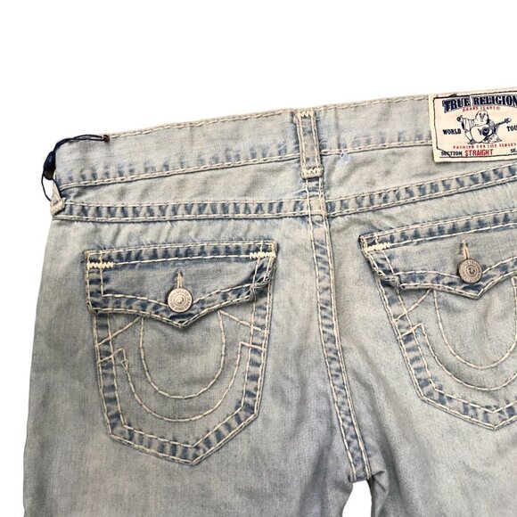 True Religion Jeans Size 36 RICKY SUPER T Blue - Picture 2 of 8